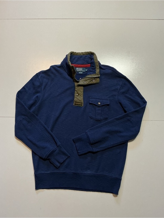 Polo Ralph Lauren Other - Vintage Polo Ralph Lauren Military Outdoor Pocket 1/4 Zip Pullover Sweatshirt